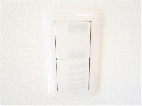 照明スイッチはワイドタイプに交換しました。毎日手に触れる部分なので交換してあると嬉しいですね。新品できれいですし、見た目もオシャレで押しやすいです。